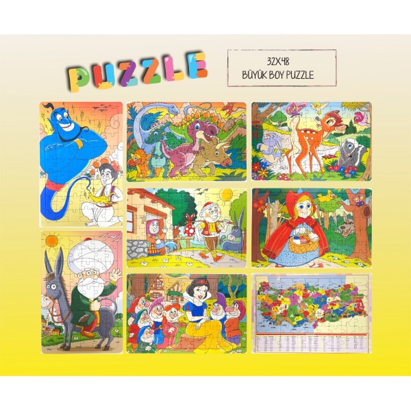 Puzzle Büyük Boy